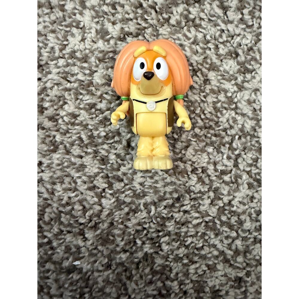 Bluey Muffin Heeler Lion Costume Figure Toy Little People Style